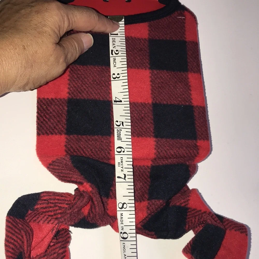 COPY - NWOT Buffalo Plaid Pet Pajamas